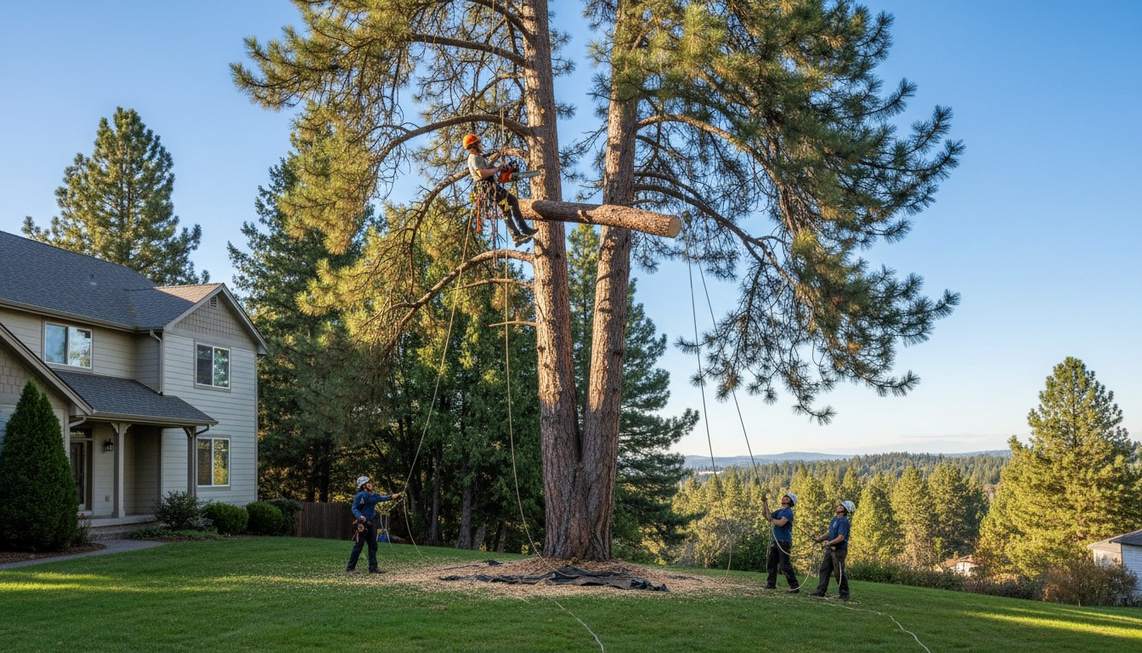 Professional tree removal in Spokane